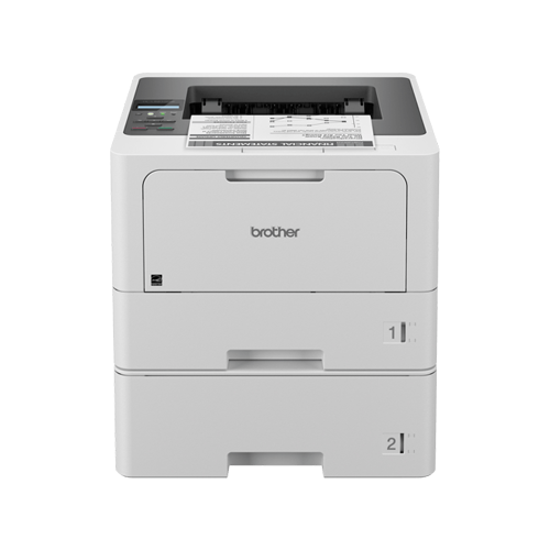 Brother HL-L6210DWT Brother HL-L6210DWT Wireless Monochrome Laser Printer – 50 PPM, Automatic Duplex, Dual 520-Sheet Trays, Gigabit Ethernet & Wi-Fi - Image 1