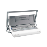 Fellowes Star+ 150 Manual Comb Binding Machine – 150 Sheet Binding Capacity, 12 Sheet Punch, A4 Comb Binder